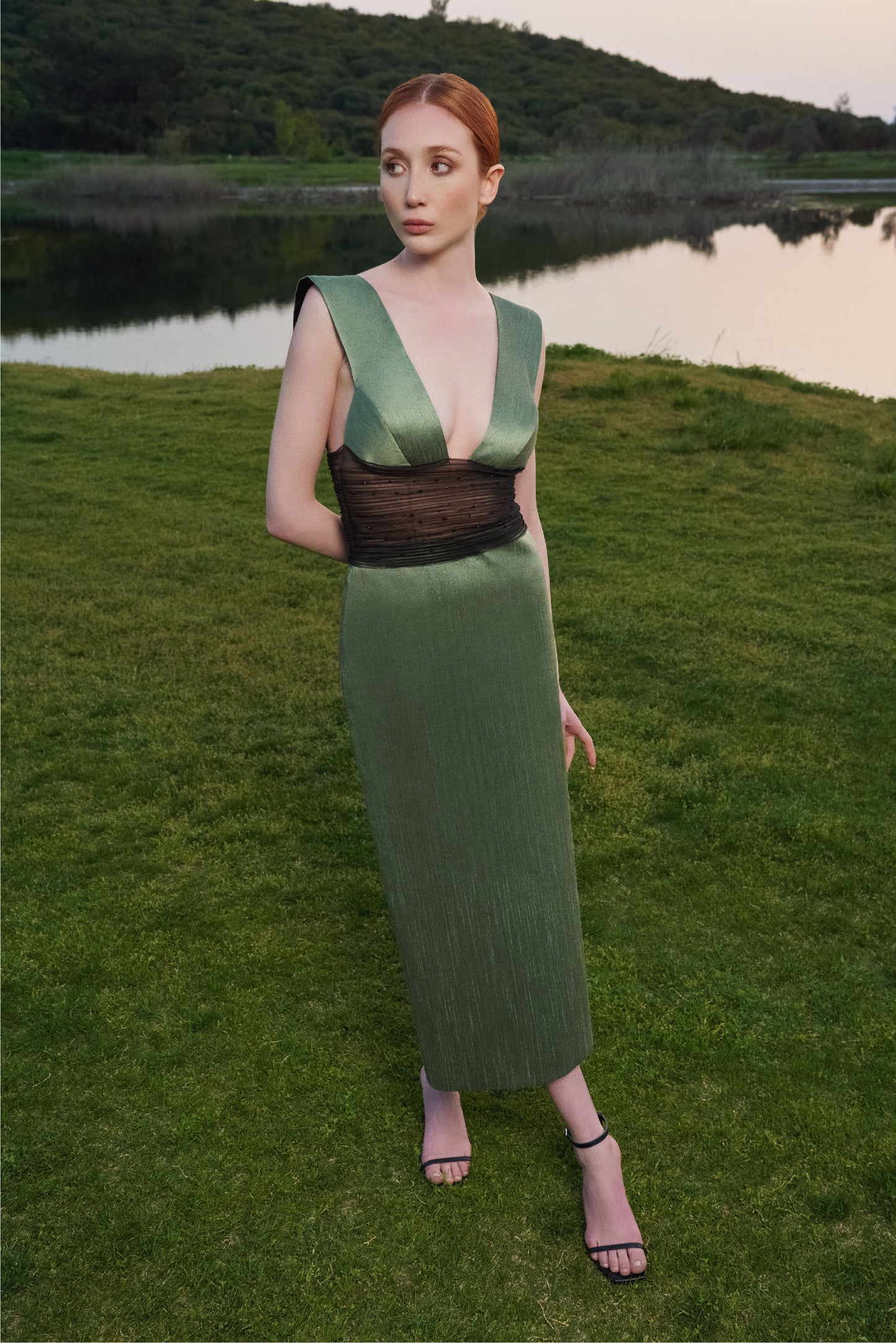 ALBA MIDI DRESS
