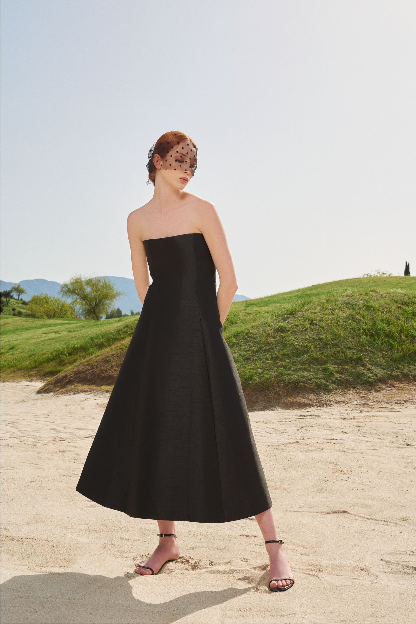 GANNI BLACK DRESS
