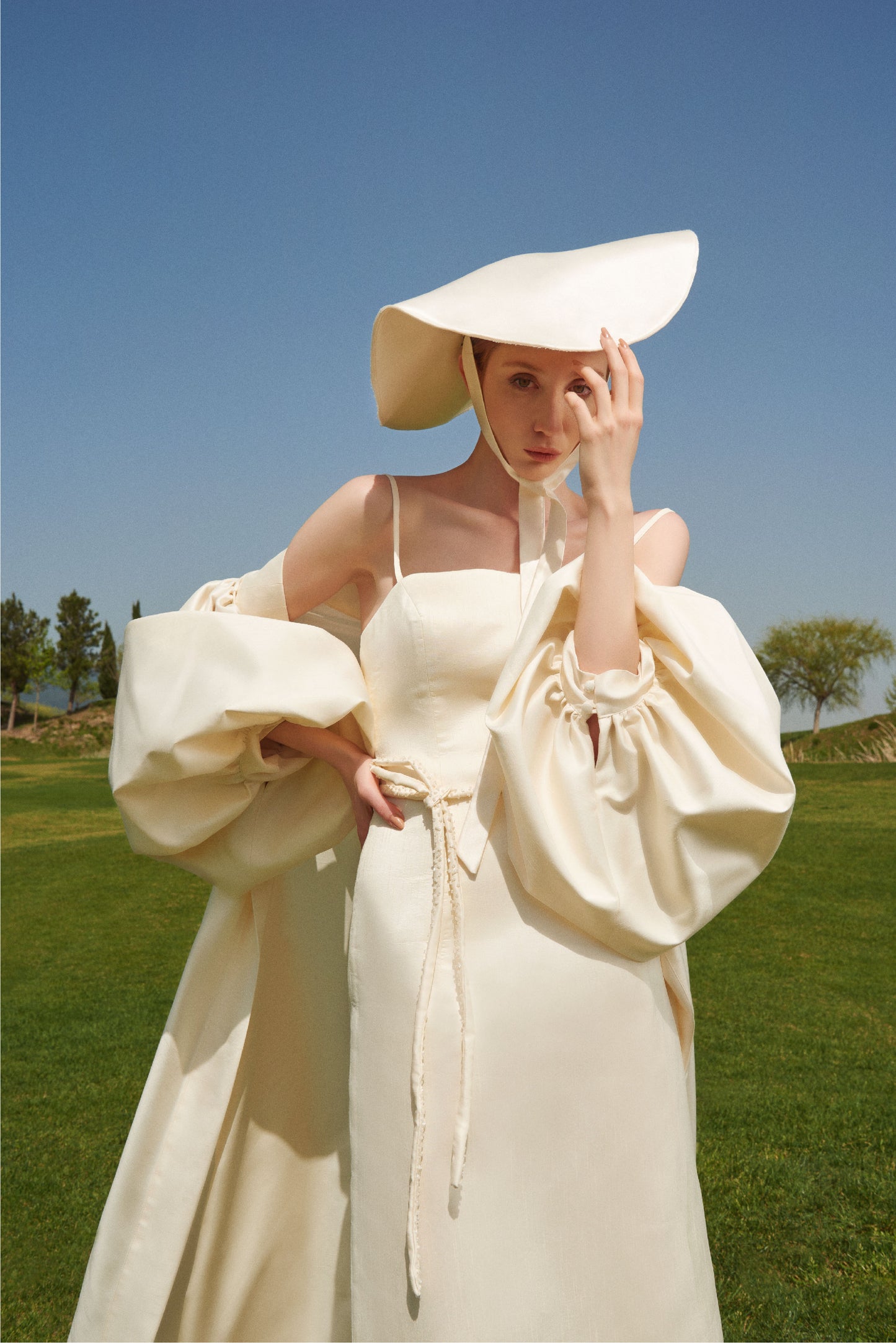 VANILLA MIDI DRESS