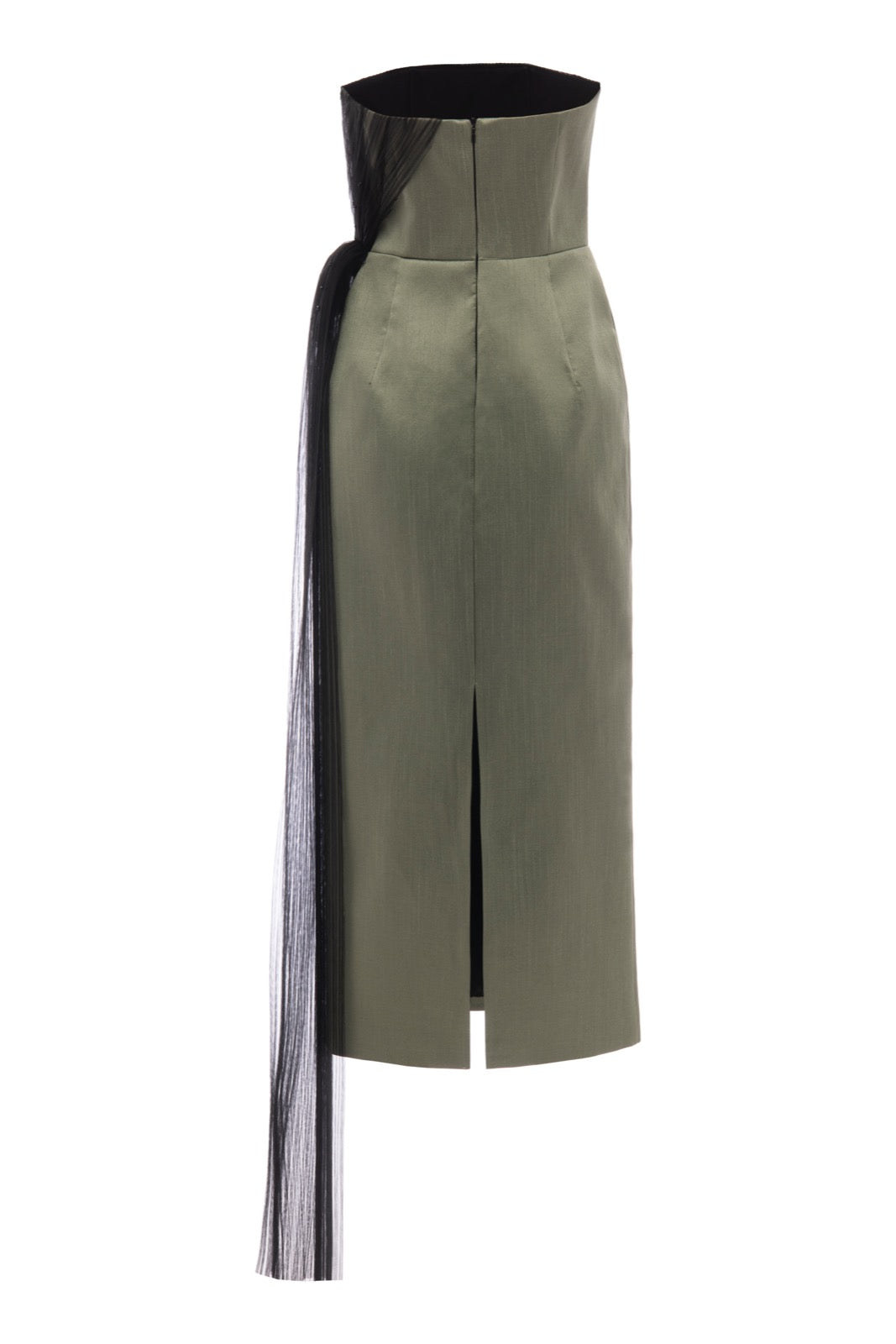 NYLA GREEN MIDI DRESS