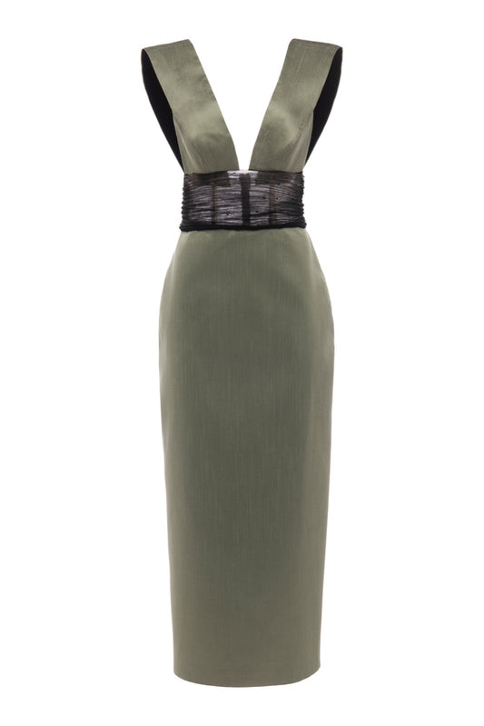ALBA MIDI DRESS