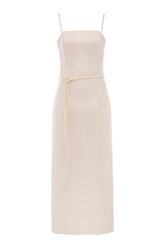 VANILLA MIDI DRESS